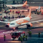 easyjet flight u2238 emergency landing newcastle