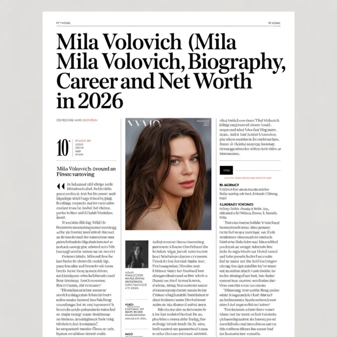 mila volovich