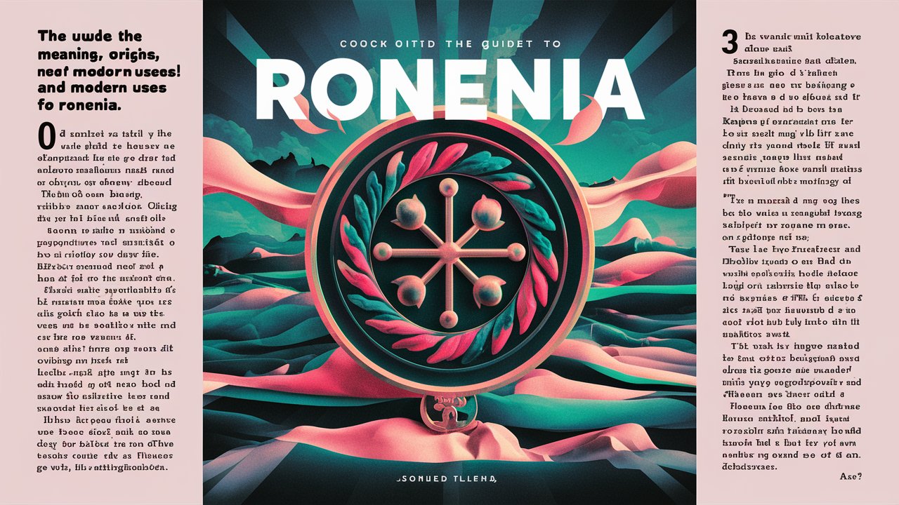 ronenia